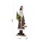 Set of 4 36"H Lighted Wooden Christmas Porch Décor with Timer